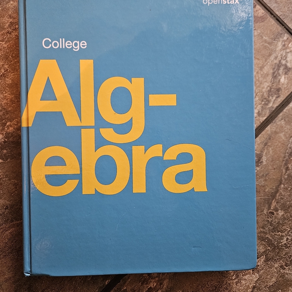 College Algebra Textbook